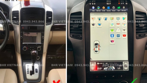 Màn hình DVD Tesla Chevrolet Captiva 2007 - 2020 tích hợp camera lùi